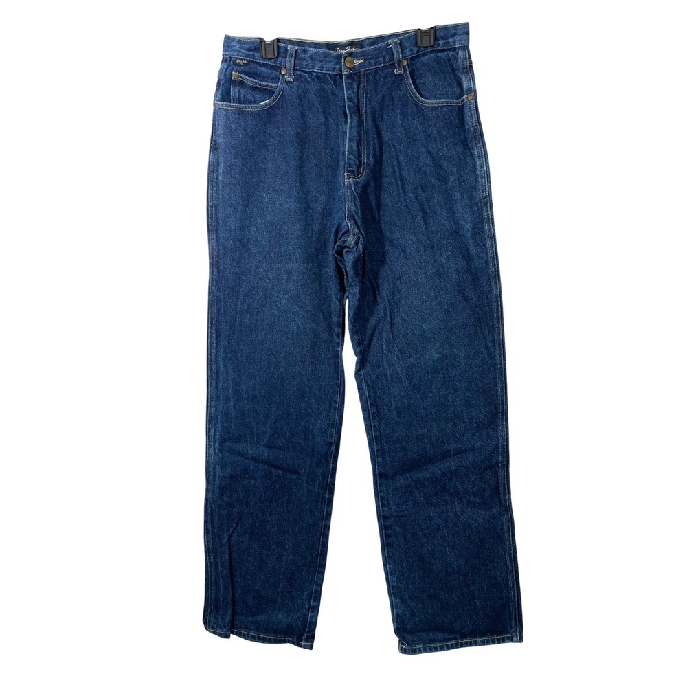 Sean John Baggy Jeans‎ Mens 34 Dark Wash Blue Y2K Hip Hop Streetwear Vintage